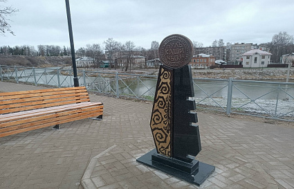 В Кашине появился памятник легендарной монете - новости Афанасий