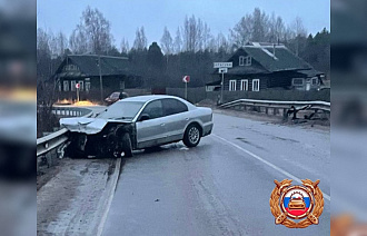 Девушка-водитель въехала в отбойник в Максатихинском округе - новости Афанасий