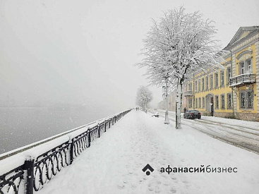 Жителей Тверской области предупреждают о снегопаде и гололеде