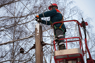 Тверские энергетики работают в особом режиме из-за снежного циклона  - новости Афанасий