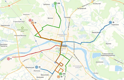 В новогоднюю ночь в Твери будут ходить автобусы - новости Афанасий