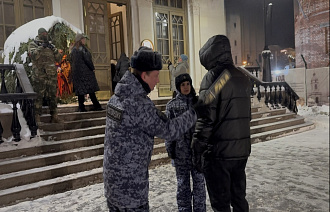 Безопасность празднования Рождества в Твери обеспечивали бойцы Росгвардии - новости Афанасий