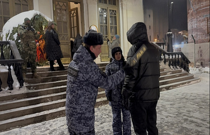 Безопасность празднования Рождества в Твери обеспечивали бойцы Росгвардии - новости Афанасий