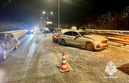 На М11 в Тверской области произошло массовое ДТП с пострадавшими - новости Афанасий
