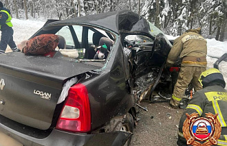 Ребенок погиб в лобовом столкновении Renault и Газели в Тверской области - новости Афанасий