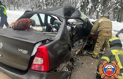 Ребенок погиб в лобовом столкновении Renault и Газели в Тверской области - новости Афанасий