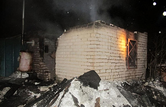 На пожаре в ЗАТО Озерный погибла женщина - новости Афанасий