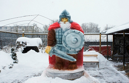 В колониях Тверской области проходит конкурс ледяных скульптур - новости Афанасий