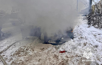 В Твери у ТЦ Глобус горел автомобиль - новости Афанасий