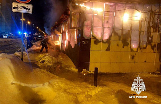 В Твери ночью на бульваре Ногина горел торговый павильон - новости Афанасий