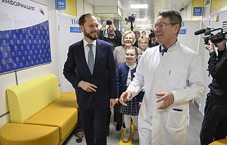 Виталий Королев открыл новую детскую поликлинику в Торжке - новости Афанасий