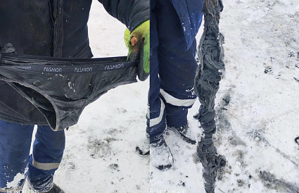 В Торжке нижнее белье стало причиной коммунальной аварии - новости Афанасий