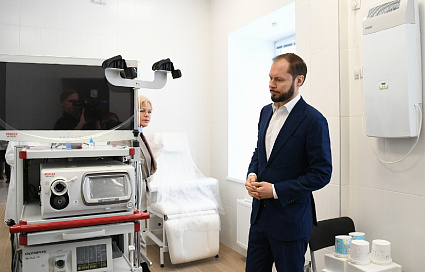 Виталий Королев проинспектировал работу и оснащенность оборудованием Старицкой ЦРБ - новости Афанасий