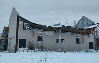 В Твери обрушилась кровля частного дома - новости Афанасий