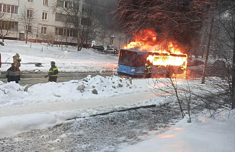 В Твери горел автобус - новости Афанасий