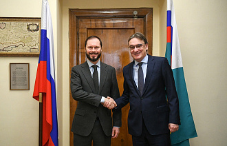 Статс-секретарь – заместитель Министра иностранных дел РФ Евгений Иванов и врио Губернатора Тверской области Виталий Королев обсудили вопросы сотрудничества  - новости Афанасий