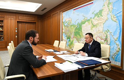 Развитие строительной отрасли и ЖКХ Тверской области обсудили глава Минстроя России Ирек Файзуллин и врио Губернатора Виталий Королев   - новости Афанасий