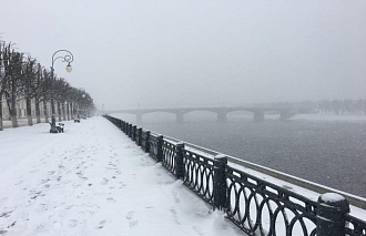 Сегодня в Твери снег, дождь и туман