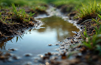 В деревне под Тверью граждане сливают фекалии в придорожные канавы - новости Афанасий
