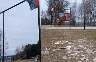 Неизвестные разбили стенд на территории Зубцовского мемориального комплекса - новости Афанасий