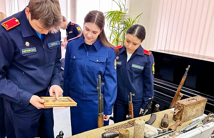 Офицеры СК и поисковые отряды провели встречу со старшеклассниками - новости Афанасий