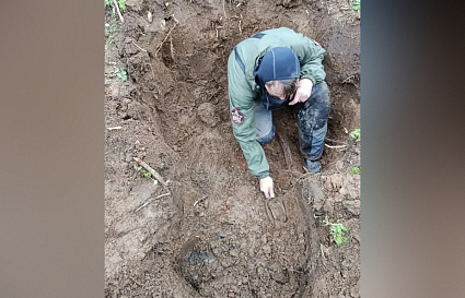 В Ржеве останки бойца нашли под кустом красной смородины - новости Афанасий