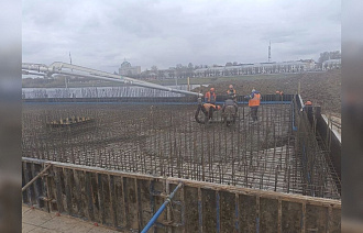 В Твери заливают бетоном фундамент нового Речного вокзала - новости Афанасий