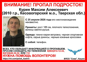 По факту пропажи в Кесовой Горе подростка возбуждено уголовное дело - новости Афанасий