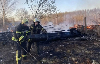 Названа причина пожара, уничтожившего девять строений под Максатихой - новости Афанасий