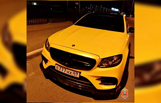 В Твери у 20-летнего «гонщика» забрали желтый Mercedes - новости Афанасий