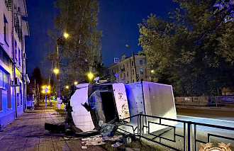 В Твери «Газель» снесла ограждение и перевернулась на бок - новости Афанасий