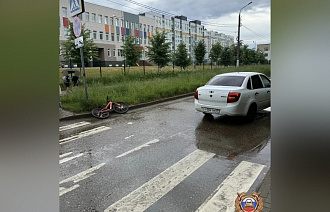 В Твери на пешеходном переходе сбили ребенка на велосипеде - новости Афанасий