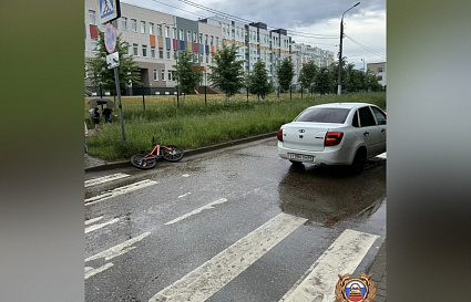 В Твери на пешеходном переходе сбили ребенка на велосипеде - новости Афанасий