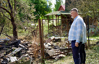 Опубликованы фото с места падения БПЛА в Тверской области - новости Афанасий
