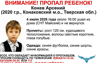 В Тверской области ведутся поиски 6-летнего мальчика - новости Афанасий