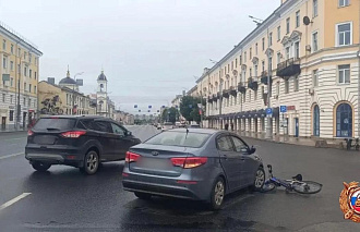 На съезде с моста в Твери сбили велосипедиста - новости Афанасий