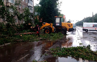 В Твери устраняют последствия ливня - новости Афанасий