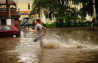 В Твери за сутки выпало больше четверти месячной нормы осадков