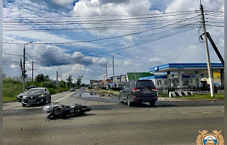 В Твери иномарка не стала пропускать мотоциклиста, только вчера купившего «коня» - новости Афанасий