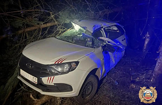 Автомобиль вылетел в кювет на трассе в Осташковском округе - новости Афанасий