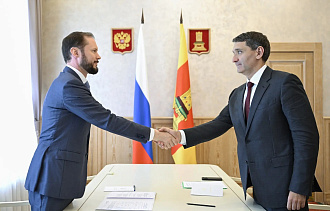 Виталий Королев провел переговоры с гендиректором «Россетей» Андреем Рюминым - новости Афанасий