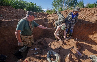 В санитарном захоронении в Бельском округе нашли 12 неизвестных солдат - новости Афанасий