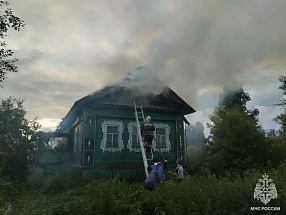 На пожаре в Кесовой Горе погиб человек - новости Афанасий
