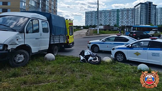 Мотоциклист погиб после столкновения с «Газелью» в Твери  - новости Афанасий