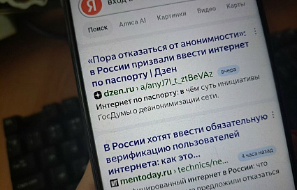 В ГД РФ обсуждается вход в интернет с обязательной идентификацией личности