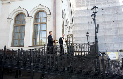 У входа в тверской Спасо-Преображенский собор установлен пандус - новости Афанасий