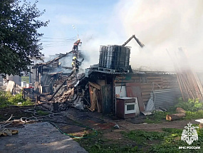 Жилой дом сгорел в Эммаусе - новости Афанасий