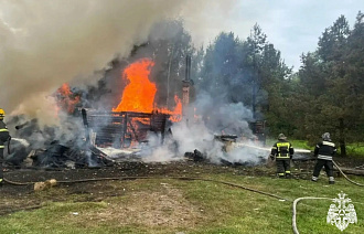 В Максатихинском районе полностью сгорел деревенский дом - новости Афанасий