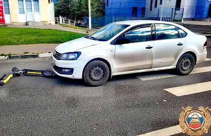 В Твери на проспекте Чайковского легковушка сбила 16-летнего самокатчика - новости Афанасий