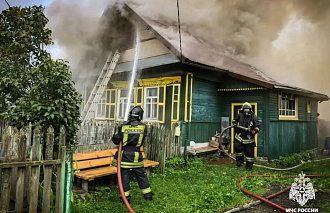 Под Тверью горел жилой дом  - новости Афанасий